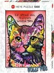HEYE Puzzle Jolly Pets: Deväť životov