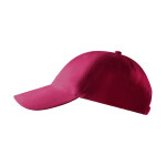 Unisex čiapka 6P (granátová) nastavitelný