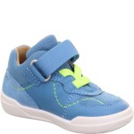 Chlapčenské barefoot tenisky SUPERFREE Light Blue/Yellow Superfit 1-000529-8400 - 28