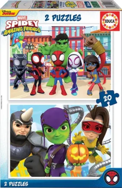 Educa Puzzle Spidey a jeho úžasní priatelia