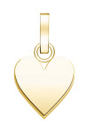 Rosefield Romantický pozlátený prívesok Srdce The Pendant PE-Gold-Heart