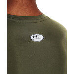 Tričko Under Armour HG Armour Comp LS Green XXXL