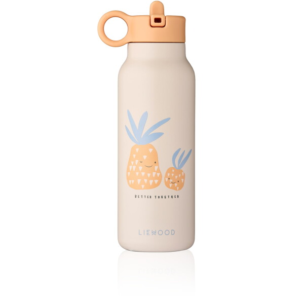 Liewood termoflaša Falk 350 ml Pineapple Sandy - LIEWOOD Detská termofľaša Falk Pineapple 350 ml