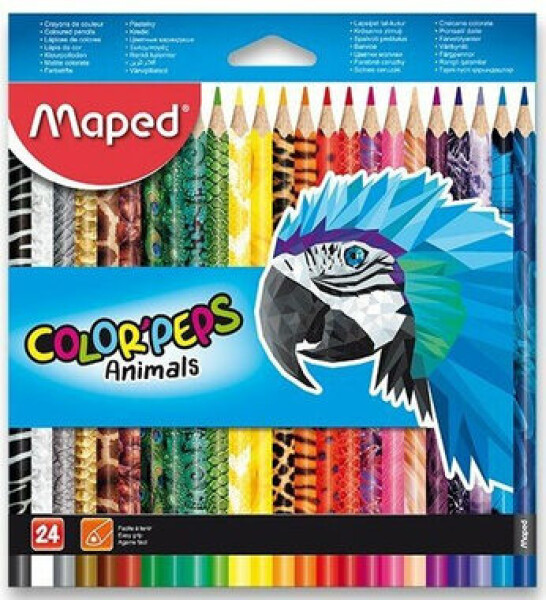 Maped Pastelky trojboké Color#39;Peps Animals 24ks (24431)