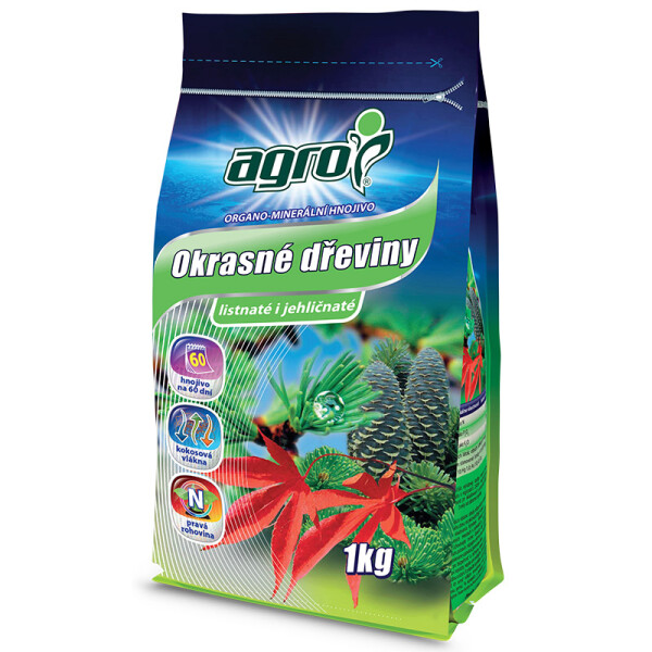 AGRO Organominerálne hnojivo okrasné dreviny 1 kg