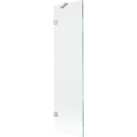 MEXEN/S - Lunar vaňová zástena FIX 50 x 150, transparent, nikel kartáčovaný 897-050-000-97-00