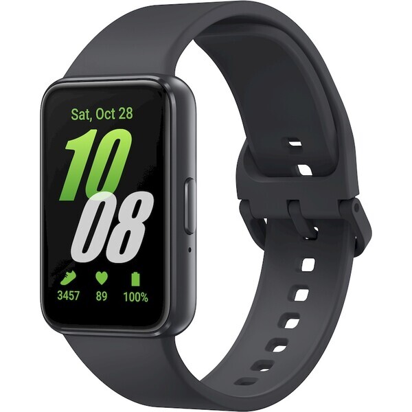 Samsung Galaxy Fit3 čierna / Fitness náramok / 1.6" AMOLED / 256x402 / 5ATM / BT (SM-R390NZAAEUE)