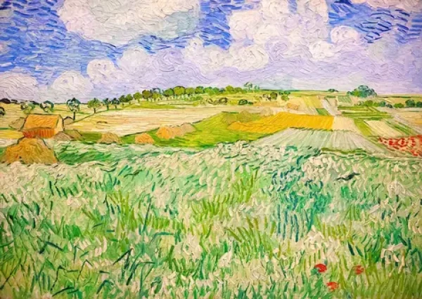 ENJOY Puzzle Vincent Van Gogh: Príroda v Auvers