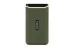 Transcend ESD380C Externý SSD 500GB zelená / USB-C 3.2 Gen 2x2 / R: 2000MBs / W: 2000MBs (TS500GESD380C)