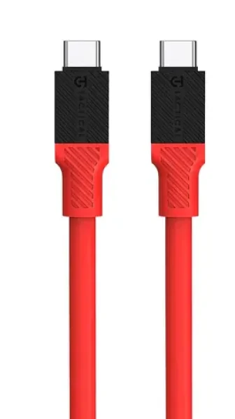 Tactical Fat Man Cable USB-C/USB-C 1m červená (8596311227912)