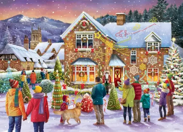 GIBSONS Puzzle Vianočná výzdoba