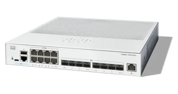 Cisco Catalyst C1300-16XTS / Switch / Managed / 8x 10GbE RJ-45 / 8x SFP+ / Do racku (C1300-16XTS)