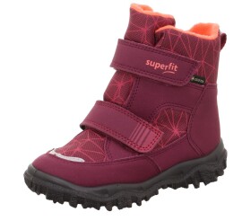 Dievčenské zimné topánky HUSKY Red/Orange Gore-Tex, Superfit, 1-006080-5000, červená - 28