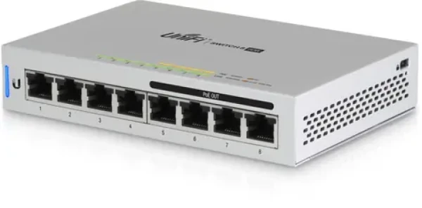 Ubiquiti US-8-60 W 5-pack / Switch / 8- Port 10 amp;100 amp;1000 Mbps / PoE 60W (US-8-60W-5)