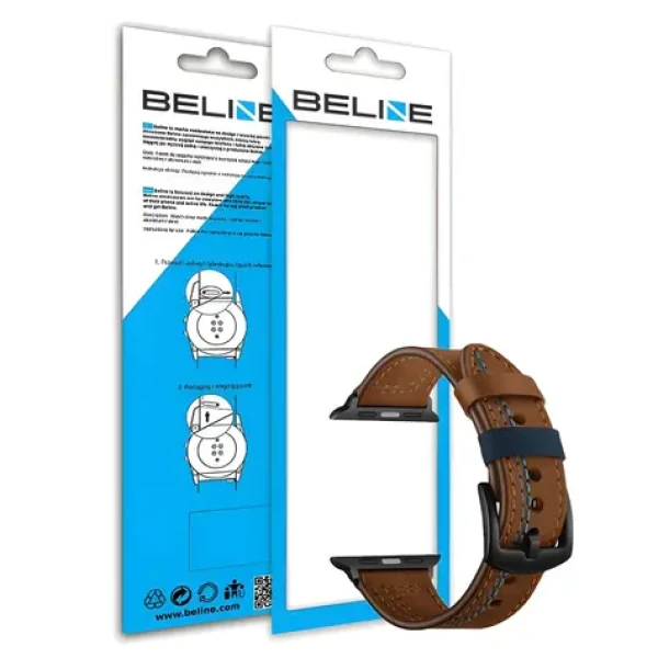 Beline Casual hnedá / Remienok pre smartwatch / šírka 22 mm