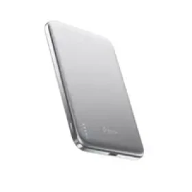 BMX SolidSafe™ Air Titanium 5K Qi2 bezdrôtová magnetická powerbanka strieborná / 5000 mAh / 20W / 1x USB-C (BMX-B3-05-SI)