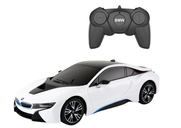 RASTAR Auto na diaľkové ovládanie R/C BMW i8 1:18 Rastar biele