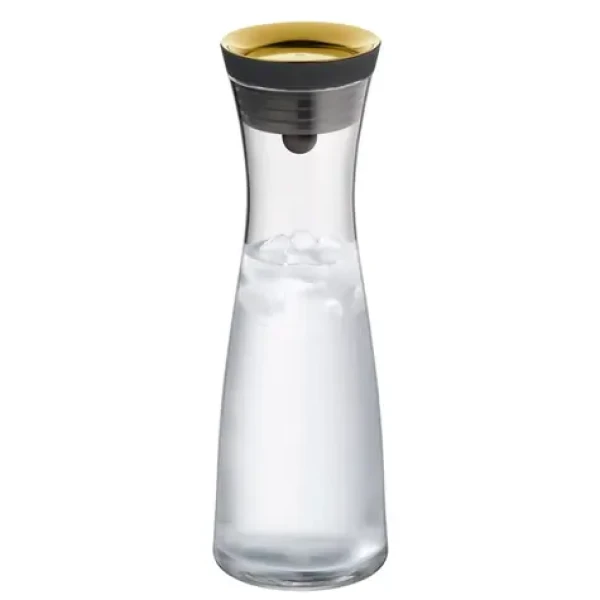 WMF Basic karafa na vodu 1l zlatá / uzáver / integrované sitko / 1l / 29 x 10 cm (06.1770.6590)