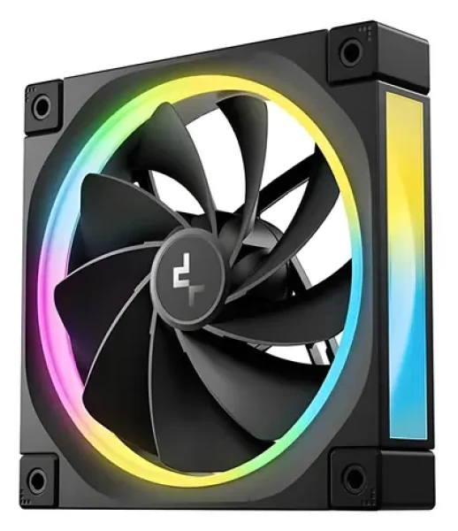 DEEPCOOL FL12R čierna / Ventilátor / 120 mm / Reverse / ARGB Gen2 / FDB / 33,9 dB / 4-pin PWM (R-FL12R-BKAPN1-G)