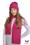 Kamea Set čiapky a šatka K.22.254.30 Fuchsia UNI