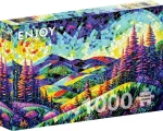 ENJOY Puzzle Cez kopce do zeme snov