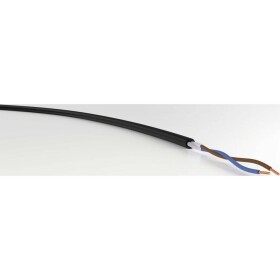 VER H05RR-F 2x0,75 Ri.100 energetický kabel H05RR-F 2 x 0.75 mm² čierna 100 m; VER H05RR-F 2x0,75 Ri.100
