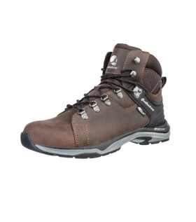 BRIONE CTX MID unisex členok tmavohnedý 37