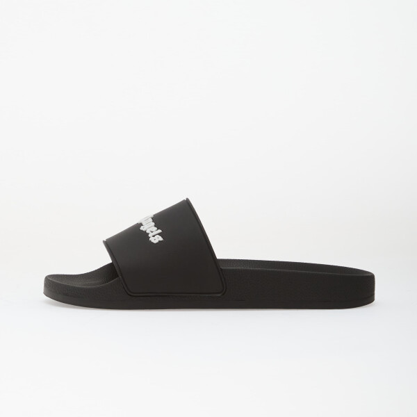 Tenisky Palm Angels Classic Logo Sliders Black White EUR 42