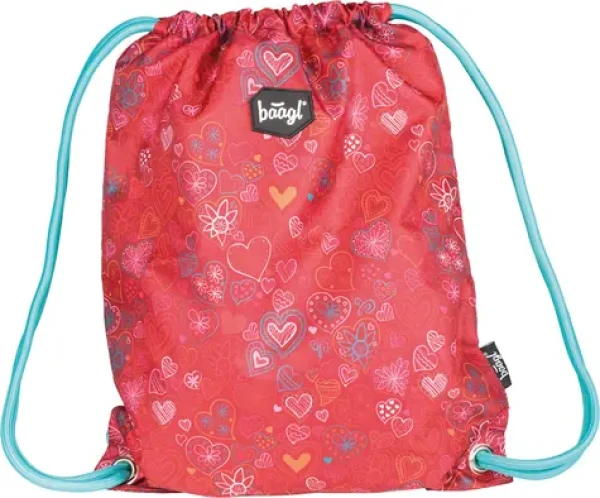 BAAGL Vrecko na obuv Love / 34x42 cm (A-6183)