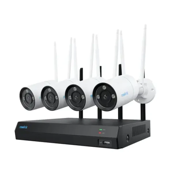 Reolink NVS12-8MB4W - RLK12-800WB4 / kamerový set / 4X kamera / 4K / IP67 / LAN WAN HDMI VGA (6975253983353)