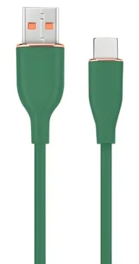 Kábel USB-A (M) - USB-C (M) 1,5 m zelená / Kábel / Nabíjací a dátový (CC-USB2S-AMCM-1.5M-G)