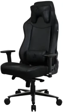 Arozzi Vernazza XL Pure Black / Herné stoličky / povrch polyuretán / čierna (VERNAZZA-XL-SPU-PBK)