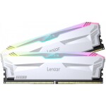 Lexar ARES DDR5 32GB (Kit 2x16GB) 6400MHz biela / UDIMM / DDR5 / CL32 / XMP 3.0 / ECC (LD5EU016G-R6400GDWA)