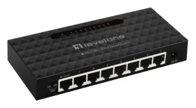 LevelOne GEU-0821 / Switch / 8x Gigabit Ethernet / Unmanaged / nástenná montáž (GEU-0821)