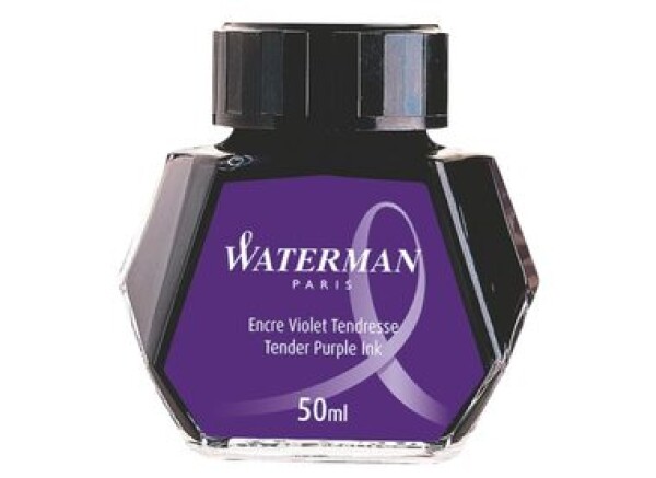 WATERMAN Inks 50ml fialová / fľaštičkový atrament / do plniacich pier WATERMAN (S0110750)