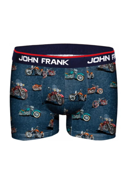 Pánske boxerky John Frank JFBD284 XL Modrá