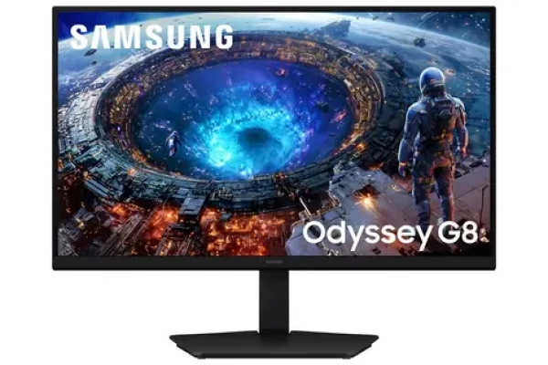 27" Samsung Odyssey G8 LS27HG806EFXEN čierna / Monitor / IPS / 5K 5120x2880 / 360Hz / 1ms / HDMI 2.1 + DP 2.1 (LS27HG806EFXEN)