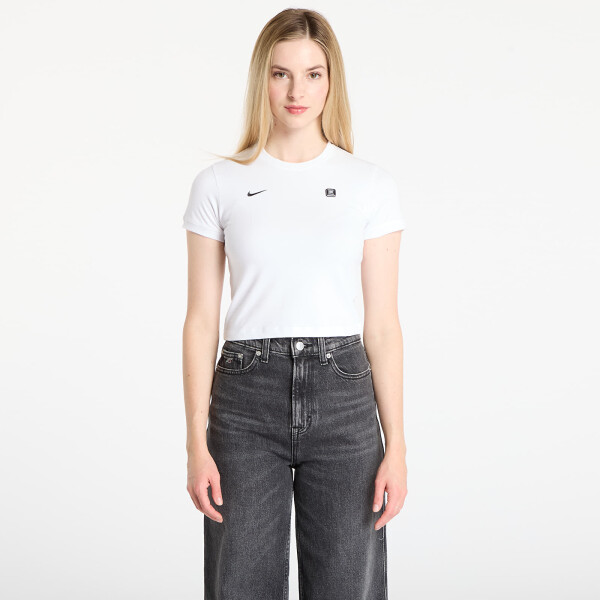 Tričko Nike Sportswear Shox Women's Tight T-Shirt White XL