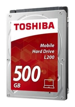 Toshiba 500GB (bulk) / 2.5 / 5400 rpm / 8MB cache / SATA II / 9.5mm / Interný (HDWJ105UZSVA)