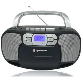 ROADSTAR RCR-4635UMPBK čierna / Rádio s CD prehrávačom / FM / PLL / CD / MP3 / 3.5mm / Kazeta (7621800033161)
