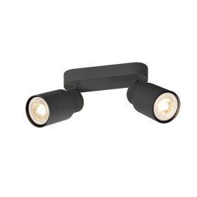 SLV 1008361 PURI svietidlo pre lištové systémy (230 V) GU10 6 W čierna; 1008361