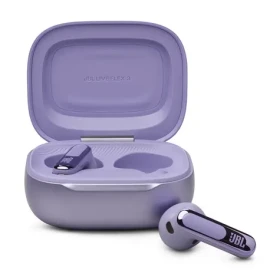 JBL Live Flex 3 fialové / Bezdrôtové slúchadlá do uší / mikrofón / Bluetooth 5.3 (LIVEFLEX3PUR)