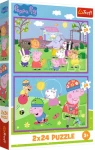 Trefl Puzzle Prasiatko Peppa: Peppa na ihrisku