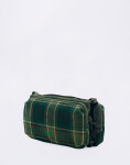 Topologie Bottle Sacoche Medium Green Check Check Wool