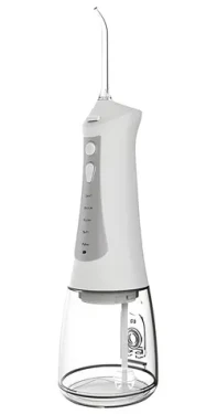 Lafe CleanPRO biela / Ústna sprcha / 5 režimov / 6 nástavcov / IPX7 / 300 ml (LAFFLO47481)