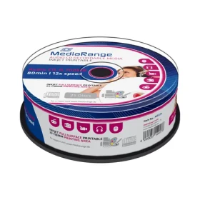 MediaRange CD-R AUDIO 700MB 12x spindl 25ks / Inkjet Printable (MR224)