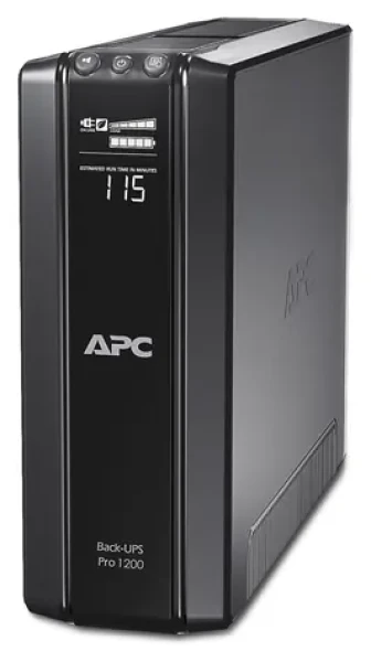 APC Back-UPS Pre BR1200G-GR / Záložný zdroj UPS / 1200VA / 720W / LCD / 6x zásuvka (BR1200G-GR)