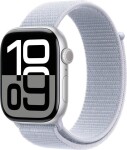 Apple Watch 10 GPS + Cellular 46mm Silver Alu Sport Loop Modrý (MWY23QF/A)
