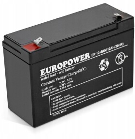 Europower akumulátor EP12-6 EUROPOWER 6V 12AH