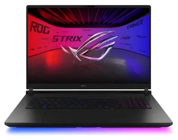 Asus ROG Strix SCAR 18 čierna / Notebook / 18 "4K / Core Ultra 9 290HX / 64GB / 2TB SSD / RTX 5090 / W11P (G835LXG-TQ510X)